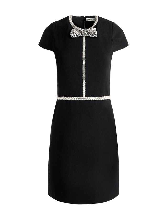 SOPHIE MINI DRESS - BLACK image 5 - Alice And Olivia