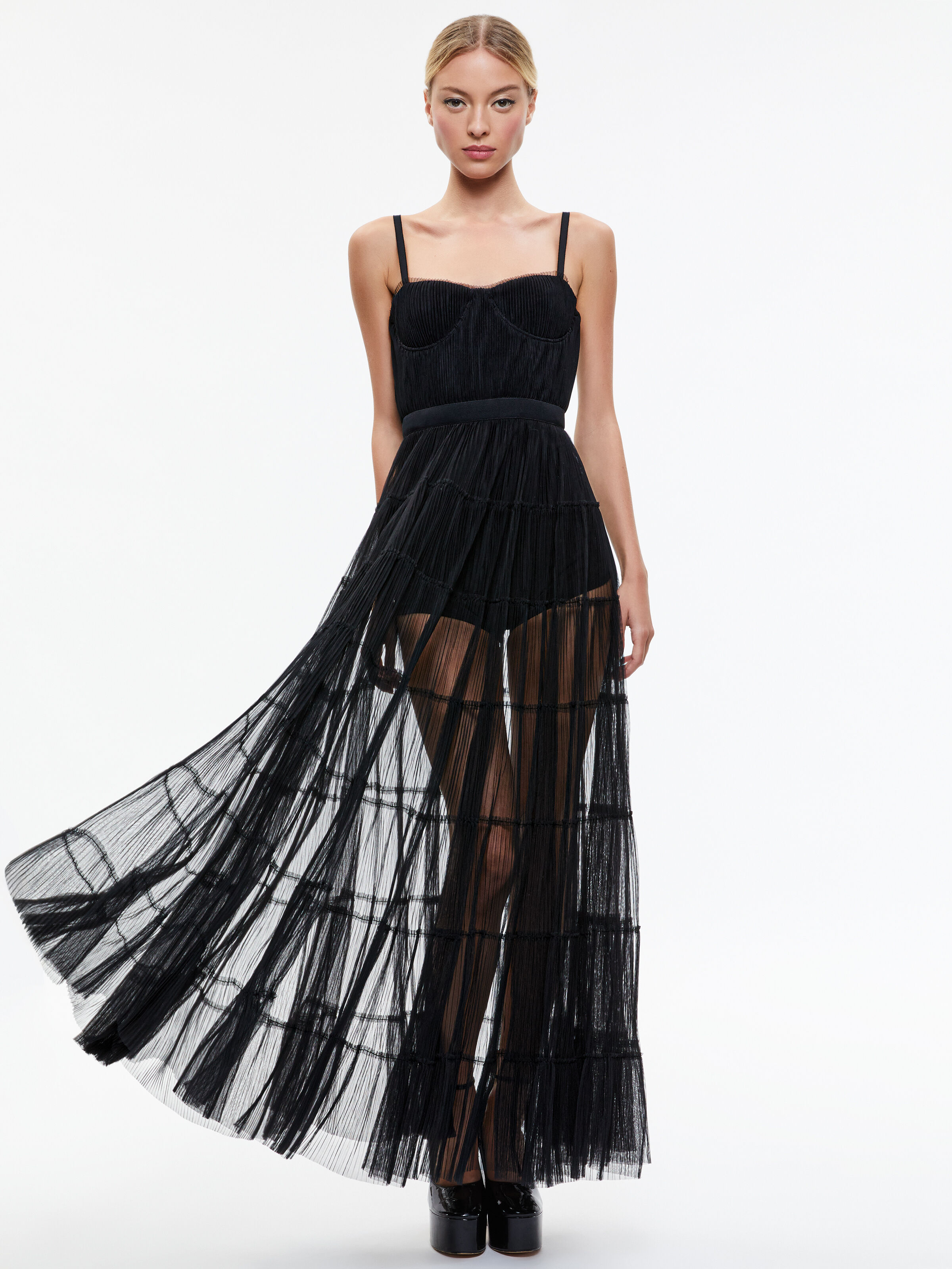 Alice and best sale olivia pleated dress