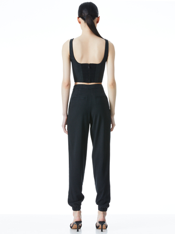 BLACK-BRESLIN BONED CORSET TOP