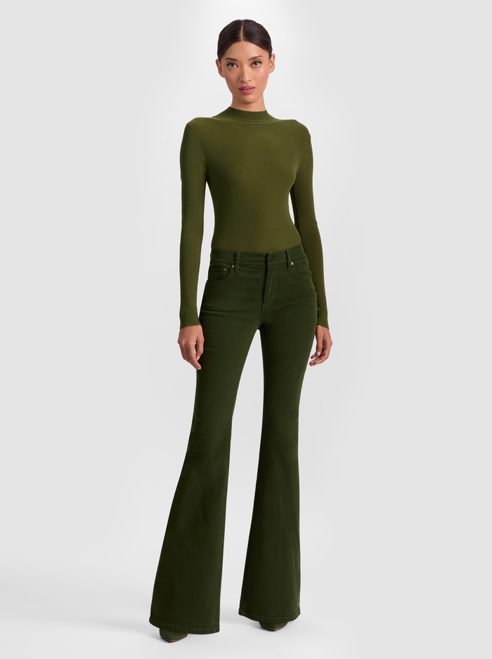 ROSELINE JEAN - DARK OLIVE image 1 - Alice And Olivia