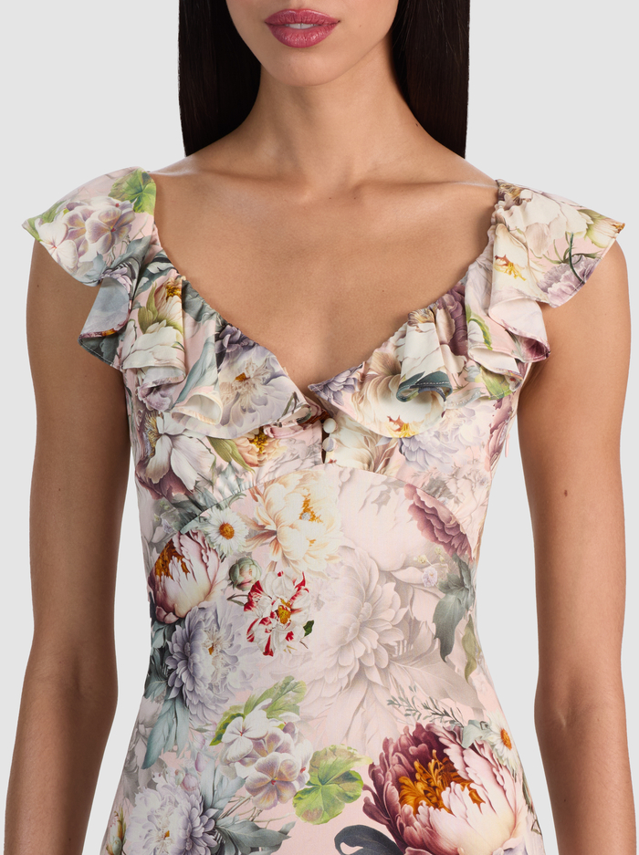 GEMMA MIDI DRESS - SWEET PEONY image 1 - ALICE + OLIVIA