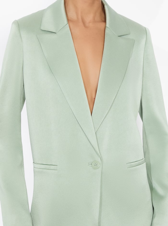 DENNY BOYFRIEND BLAZER - SAGE image 3 - Alice And Olivia