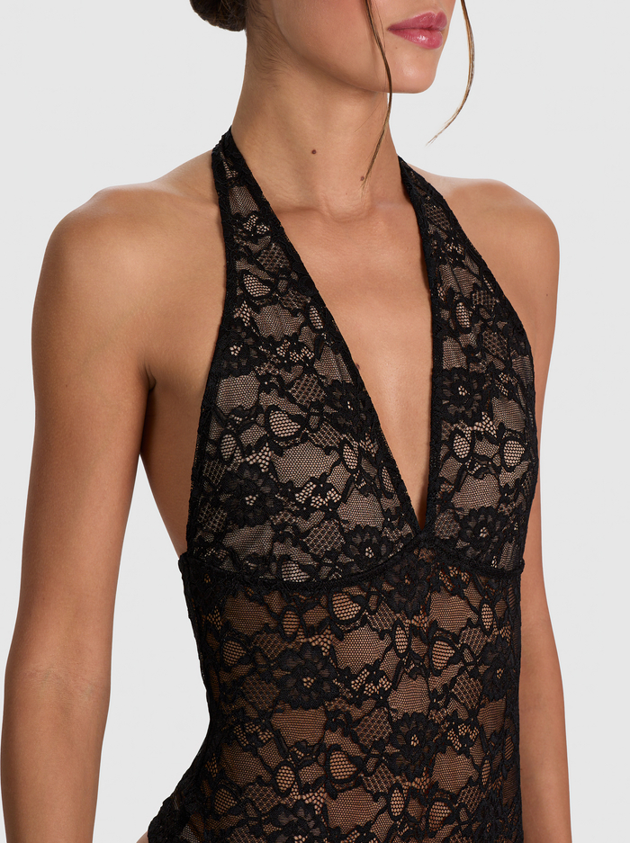 LINA LACE BODYSUIT - BLACK image 3 - ALICE + OLIVIA
