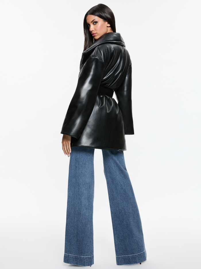 IMA VEGAN PUFFER - BLACK image 2 - Alice And Olivia