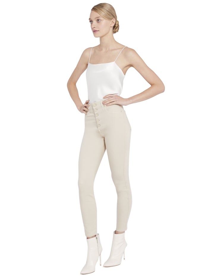 HARMON SLIP TANK - TAUPE image 2 - Alice And Olivia