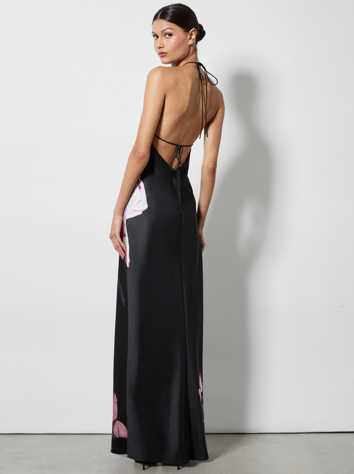 MONTANA TIE BACK GOWN - LUNA FLORAL image 1 - Alice And Olivia