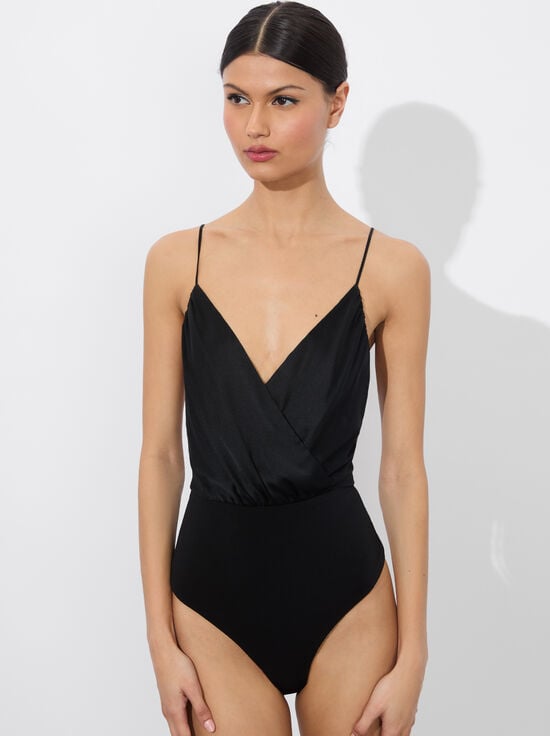 BLACK-CALLIE TANK BODYSUIT