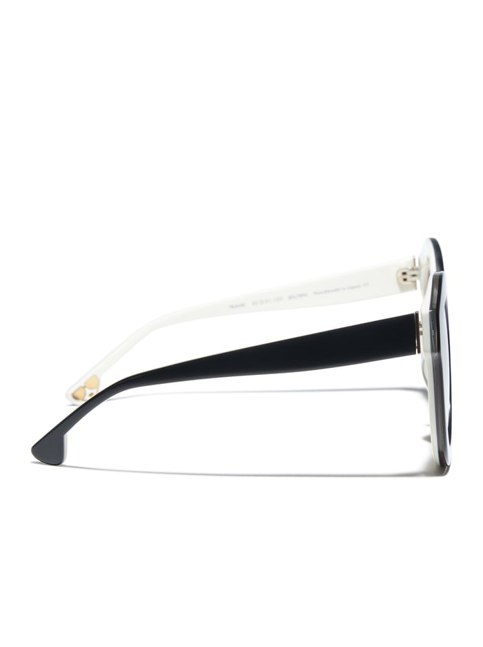FRANK SUNGLASSES - BLACK/WHITE image 1 - Alice And Olivia