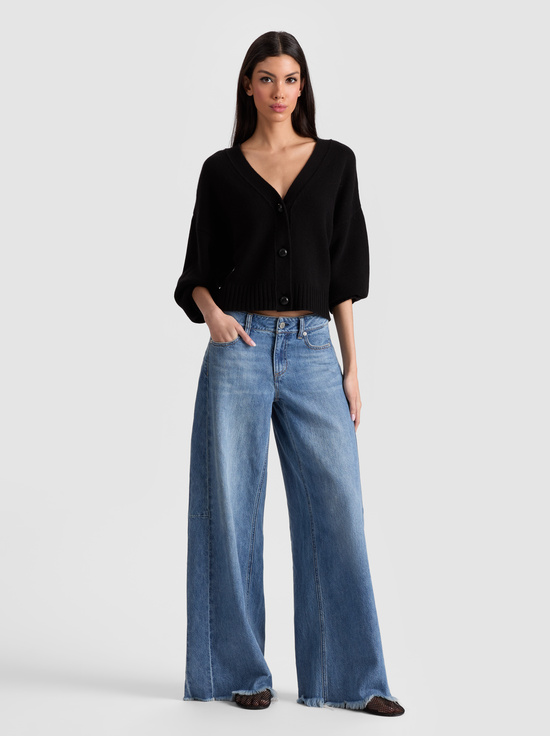 BLACK-ATTICUS CASHMERE CARDIGAN