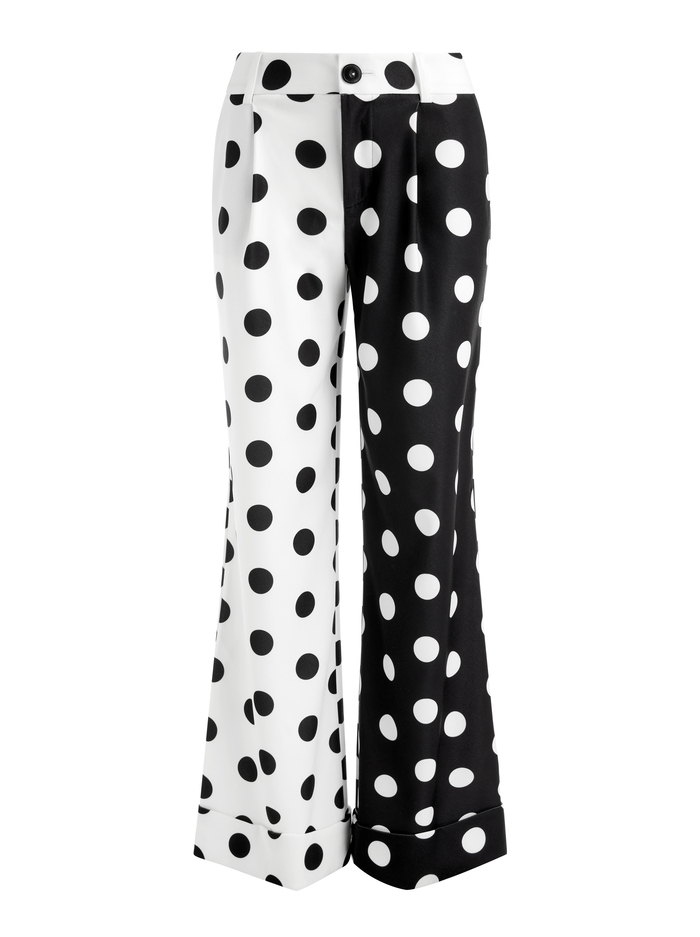 TOMASA PANT - FANTASY DOT COMBO LG image 5 - Alice And Olivia