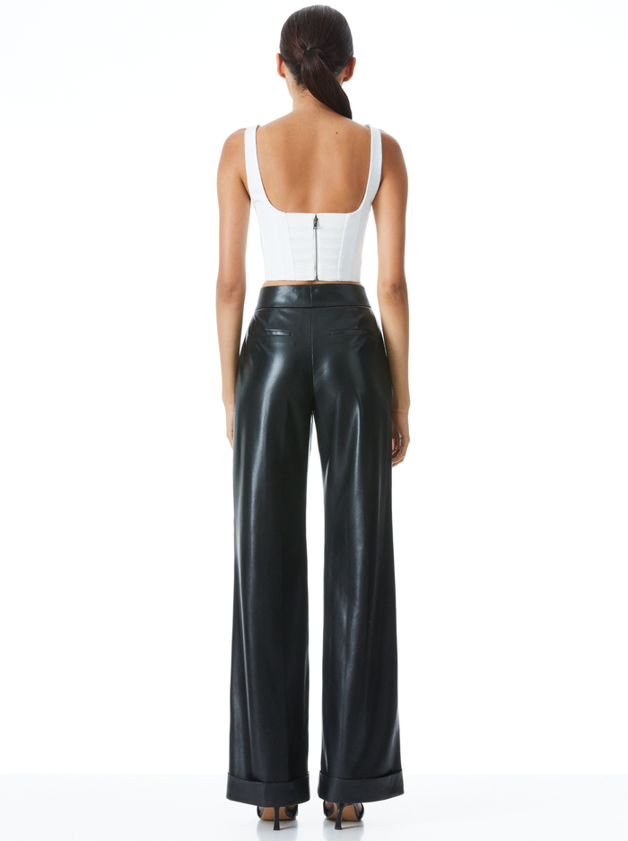 BRESLIN BONED CORSET TOP - OFF WHITE image 1 - Alice And Olivia