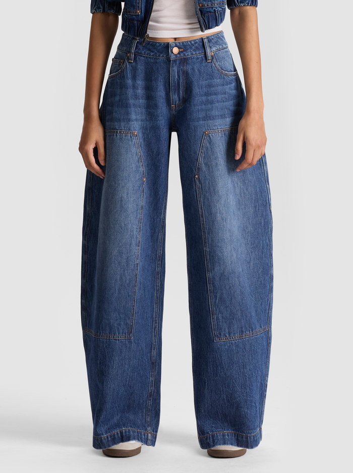 ANDIE CARPENTER BARREL JEAN - CAMBRIA VINTAGE - Alice And Olivia