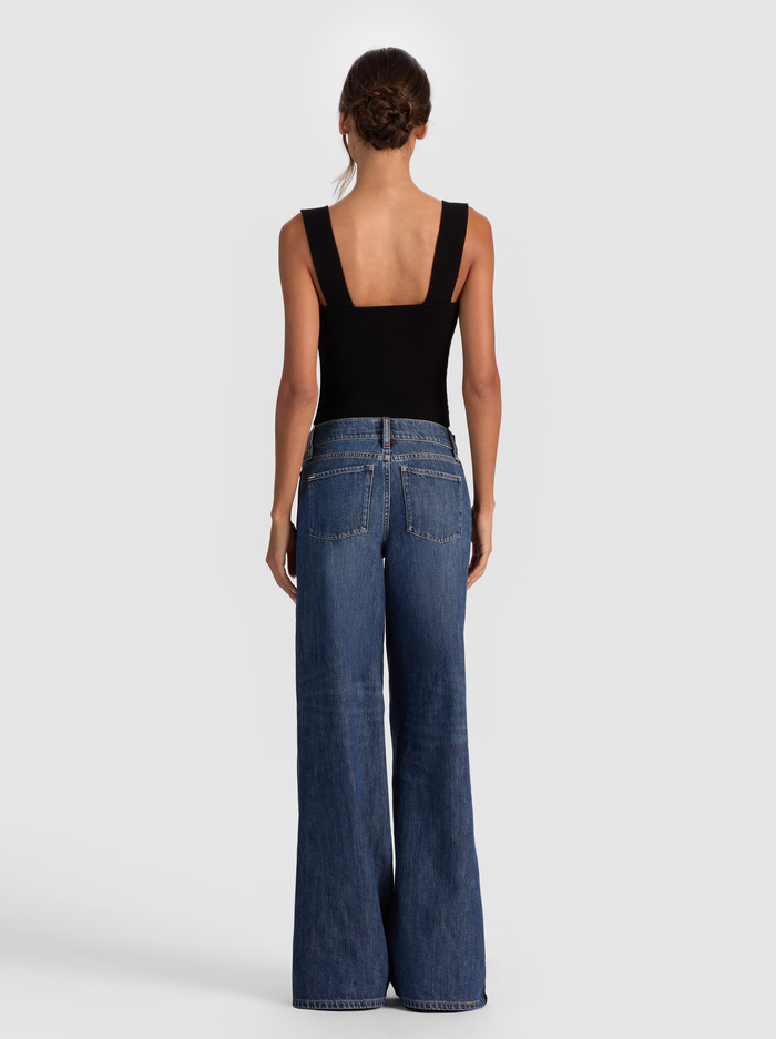 ADRIANNA KNIT CORSET - BLACK image 2 - Alice And Olivia