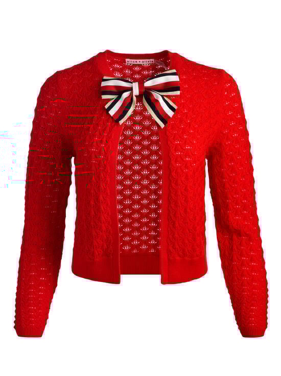 PERFECT RUBY-DOLLIE OPEN FRONT CARDIGAN