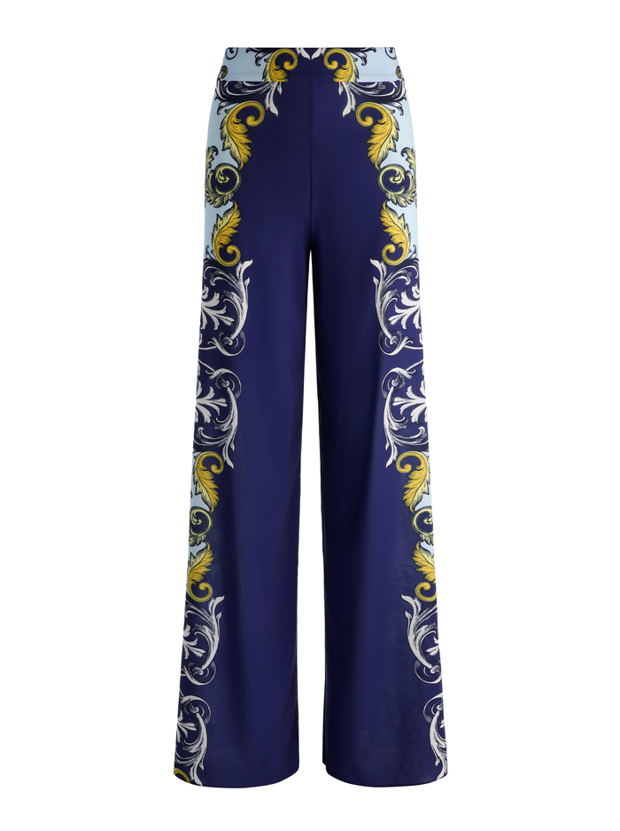 ATHENA WIDE LEG PANT - ANTIQUE SCROLL image 5 - ALICE + OLIVIA