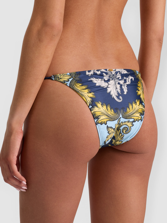 ANTIQUE SCROLL-A+O X PQ SWIM TEENY BIKINI BOTTOM