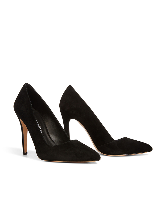DINA HEEL - BLACK - Alice And Olivia