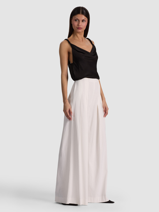 BLACK-MONIQUE TWIST STRAP TANK