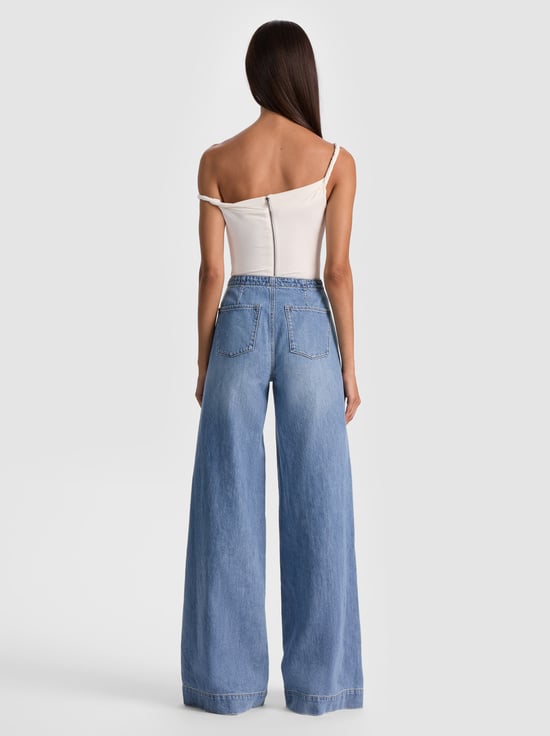 OFF WHITE-BIANCA TWISTED BODYSUIT