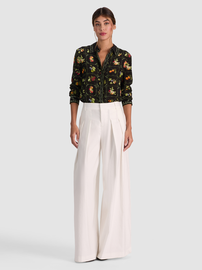 WILLA SILK BLOUSE - HARVEST image 1 - ALICE + OLIVIA