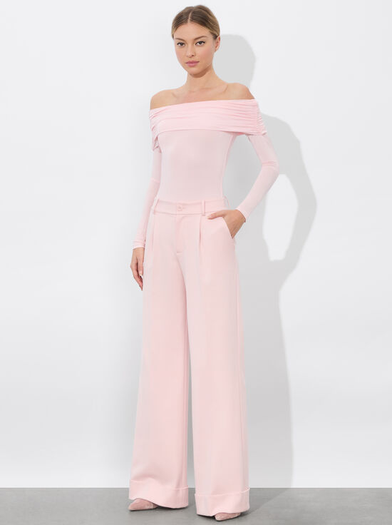 SHELL PINK-MOLLIE CONVERTIBLE BODYSUIT