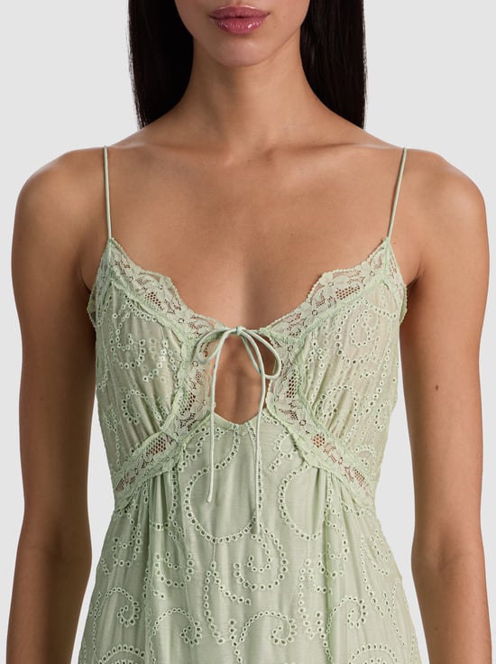 LIGHT SAGE-NICKY TIERED MAXI DRESS