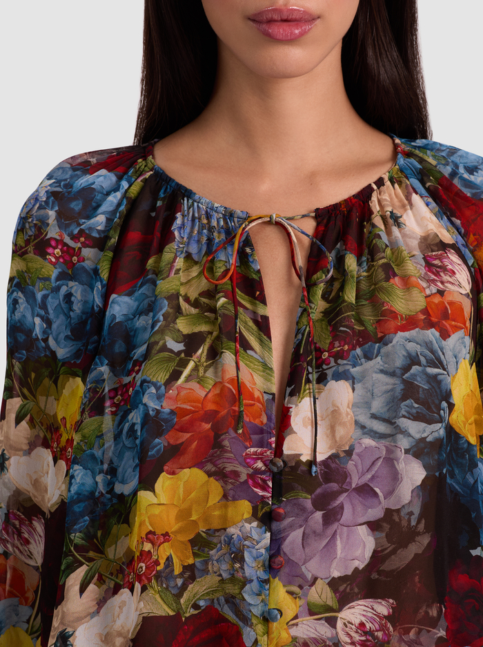 JOSEPHINE BLOUSE - FLOURISH SM image 3 - Alice And Olivia