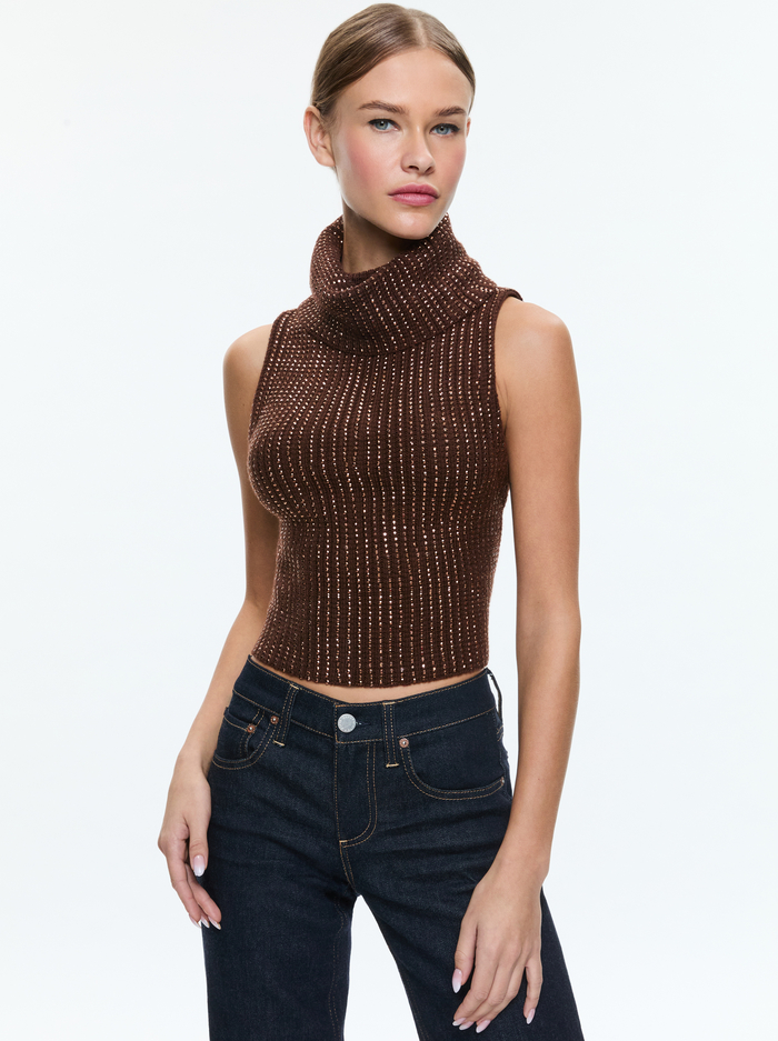 ALMA SHELL - ESPRESSO - Alice And Olivia