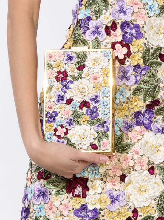 MULTI-KAYLA EMBELLISHED CLUTCH