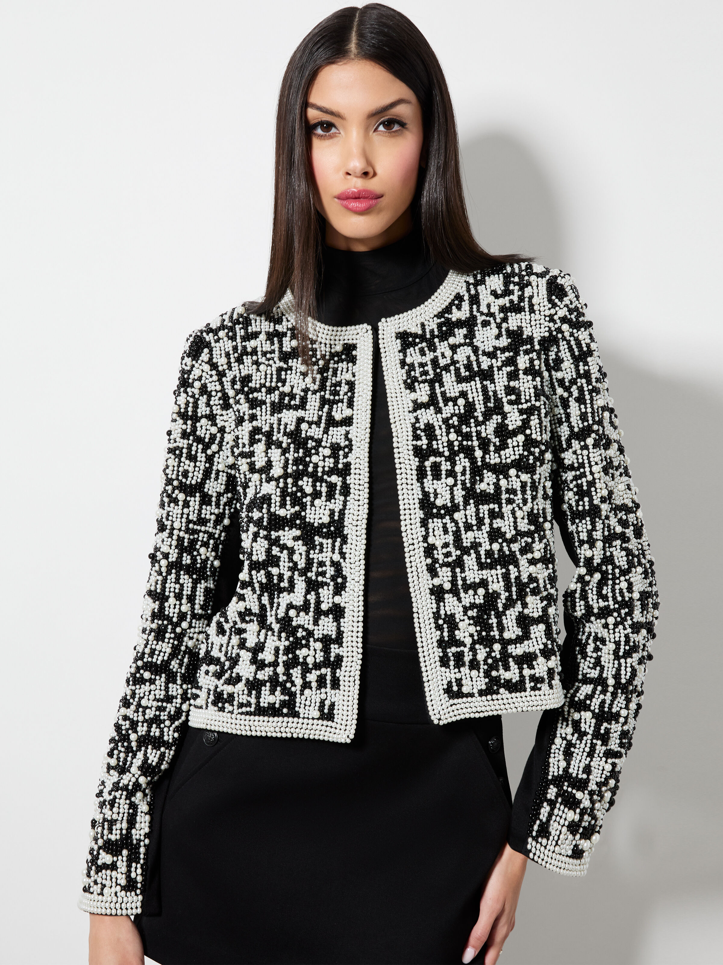 Alice and olivia white jacket clearance