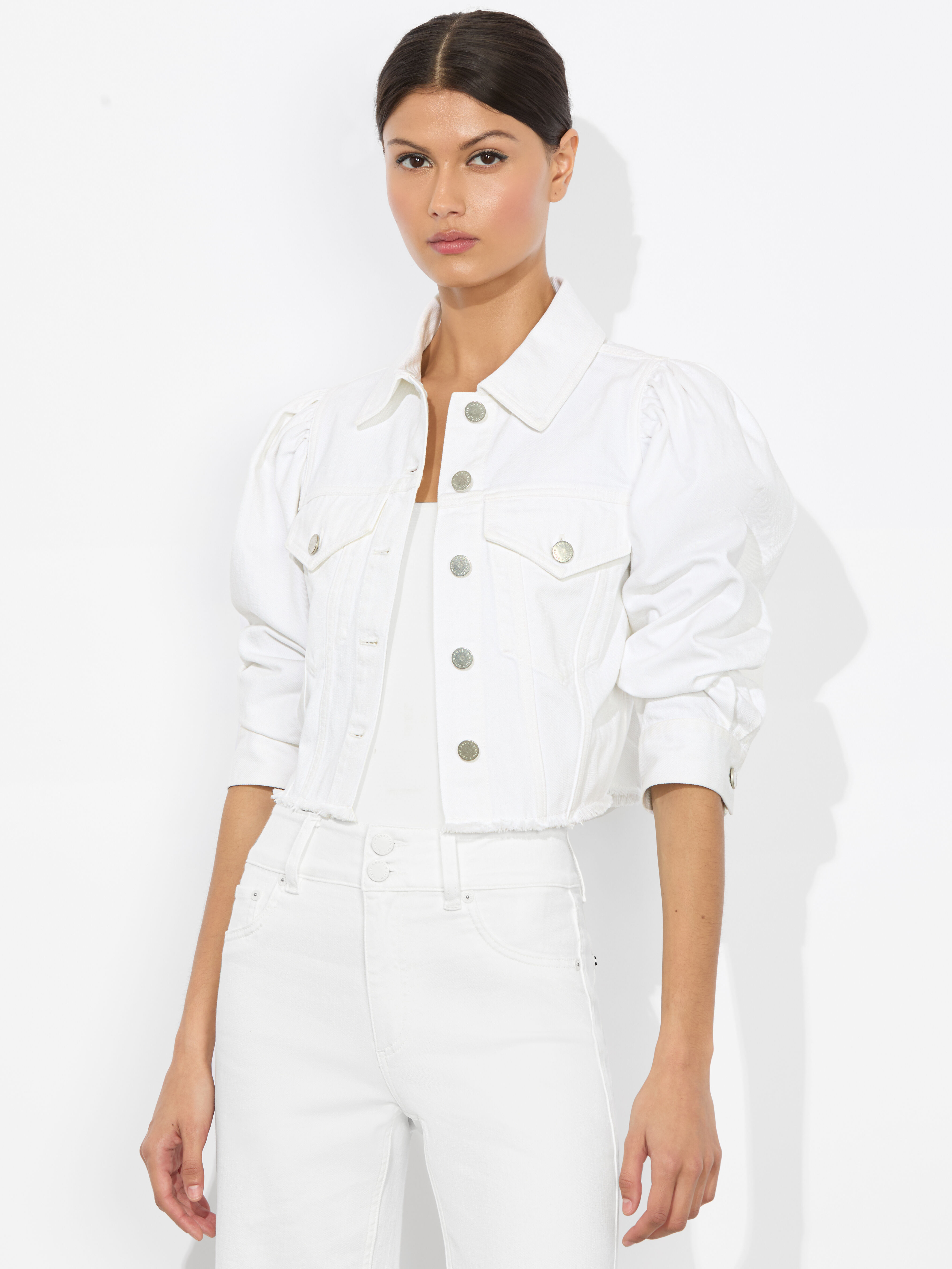 送料無料◆2025新品  Lana Denim Olivia + Alice | White In Jacket ジャケット・アウター