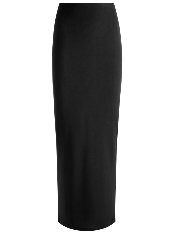 AGATHA LONG PENCIL SKIRT - BLACK image 6 - Alice And Olivia