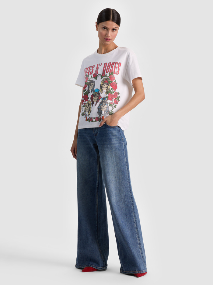 ALVERA TEE - GUNS N ROSES image 4 - ALICE + OLIVIA