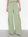 SARA CARGO PANT - SAGE