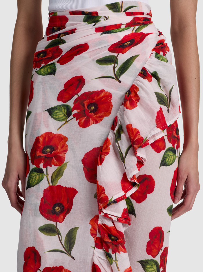 A+O X CONIGLIO PALM BEACH PAREO - SUMMER POPPY image 4 - ALICE + OLIVIA
