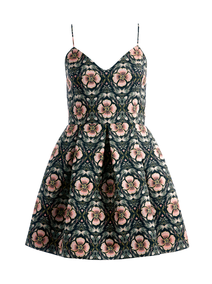 MADISON FLORAL MINI DRESS - PROMISE FLORAL image 5 - Alice And Olivia
