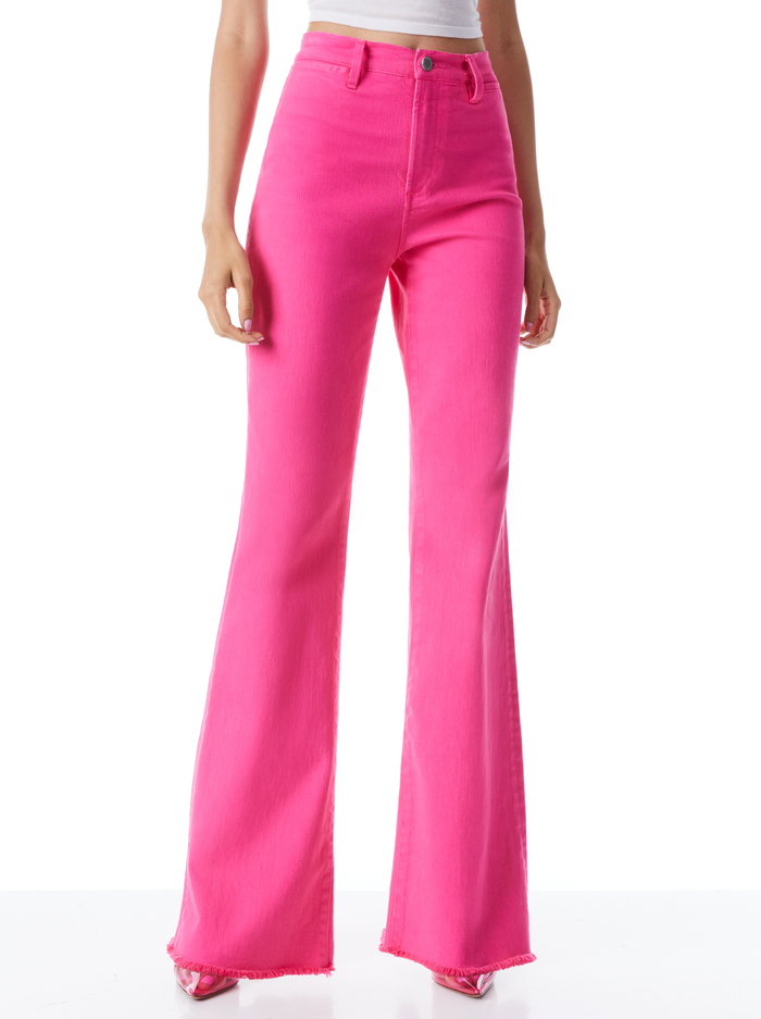 GORGEOUS COIN POCKET JEAN - WILD PINK - Alice And Olivia