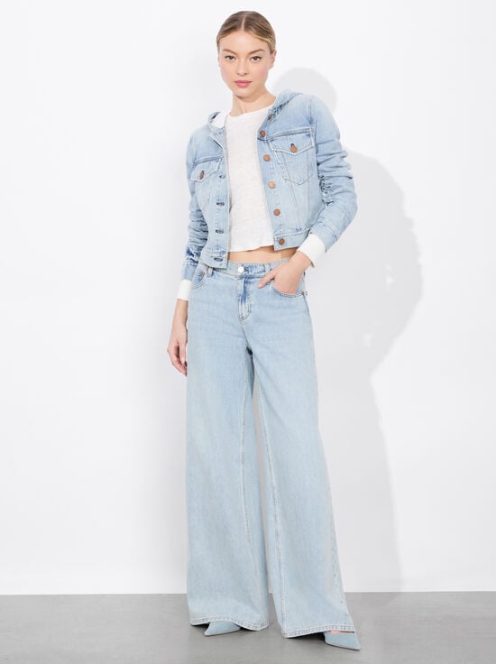 ROCKSTAR BLUE-EMMA HOODIE JACKET