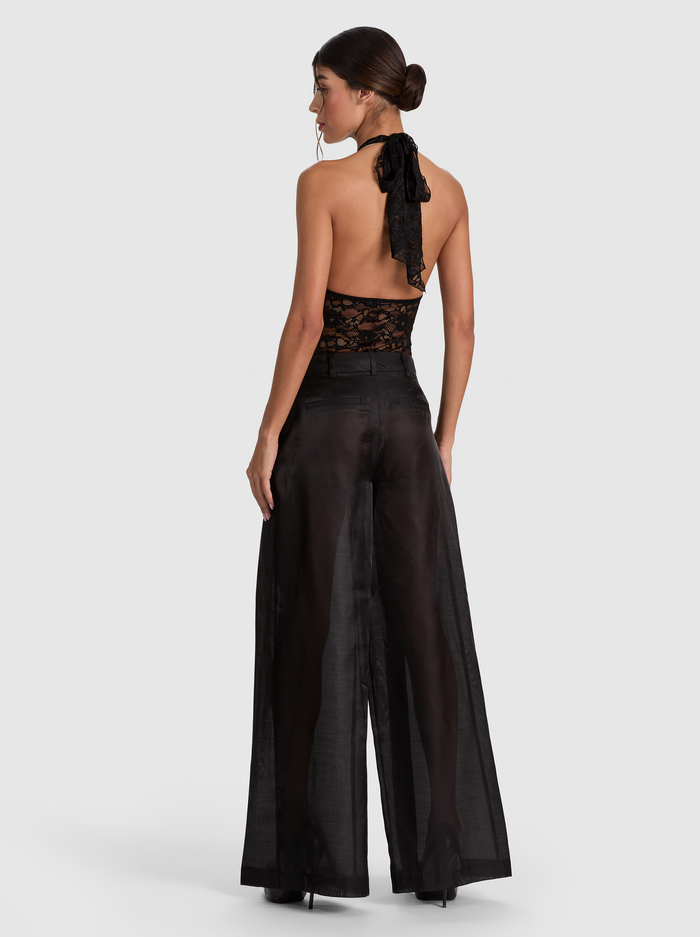LINA LACE BODYSUIT - BLACK image 2 - ALICE + OLIVIA