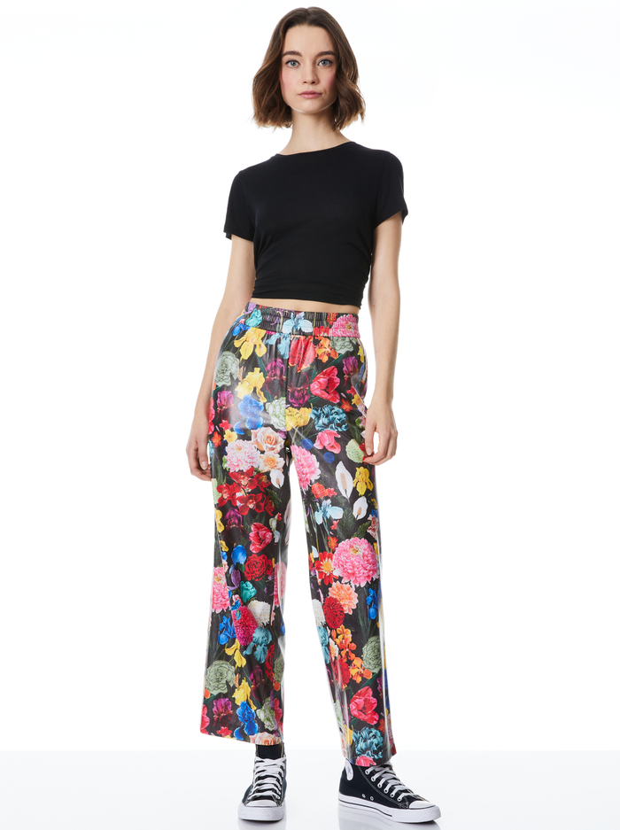 BENNY PULL UP PANT - BOTANICAL GARDEN image 2 - ALICE + OLIVIA