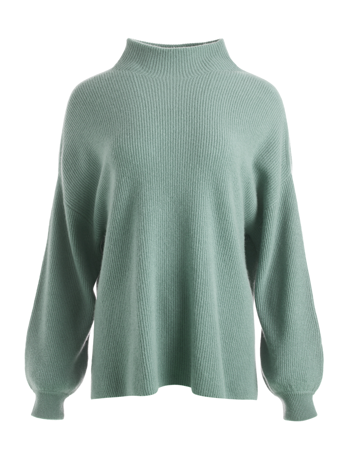 CAPRICE TURTLENECK PULLOVER - SAGE image 5 - ALICE + OLIVIA