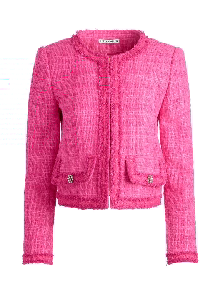 LANDON JACKET - WILD PINK image 6 - Alice And Olivia