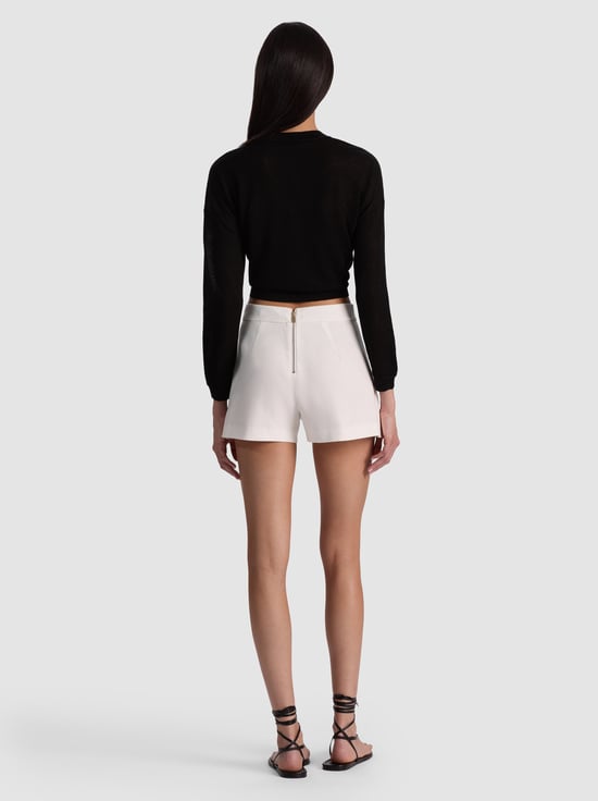 OFF WHITE-HERA LINEN SHORT