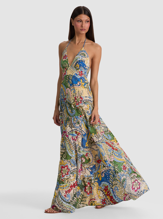 HEAT WAVE-KAROLINA TIERED MAXI DRESS