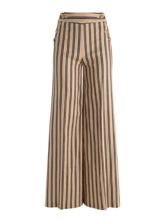 BEACH DAY STRIPE SM-NARIN STRIPED LINEN PANT
