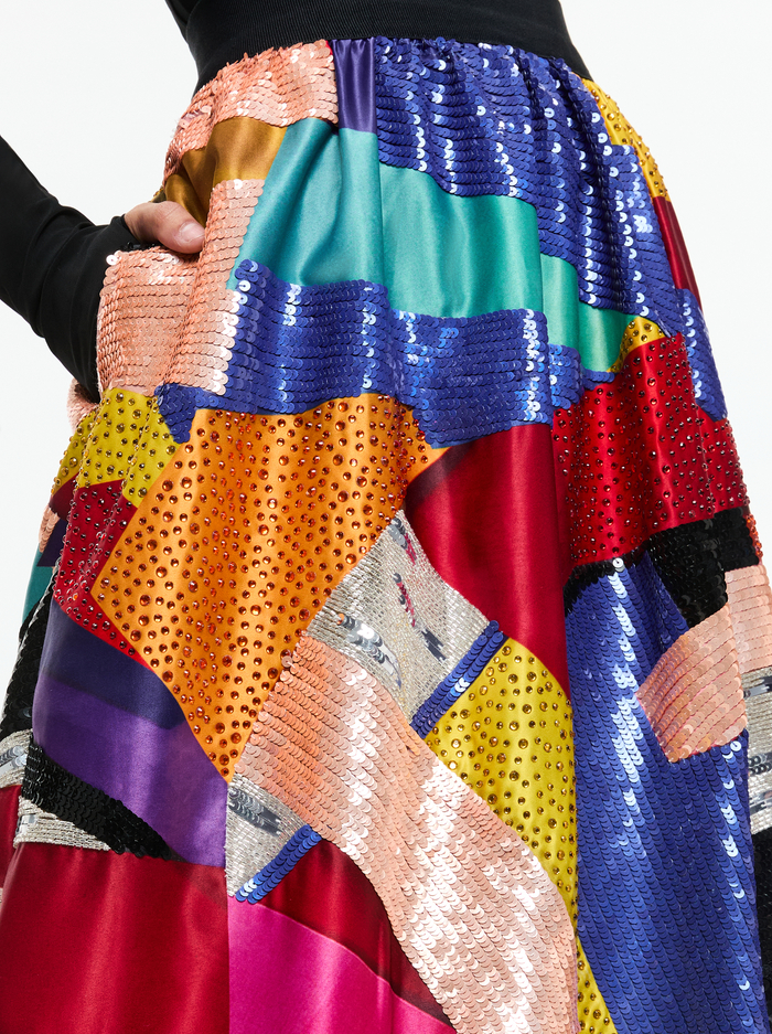 A+O X TOM WESSELMANN TINA EMBELLISHED BALLGOWN SKIRT - LIMITLESS image 4 - Alice And Olivia