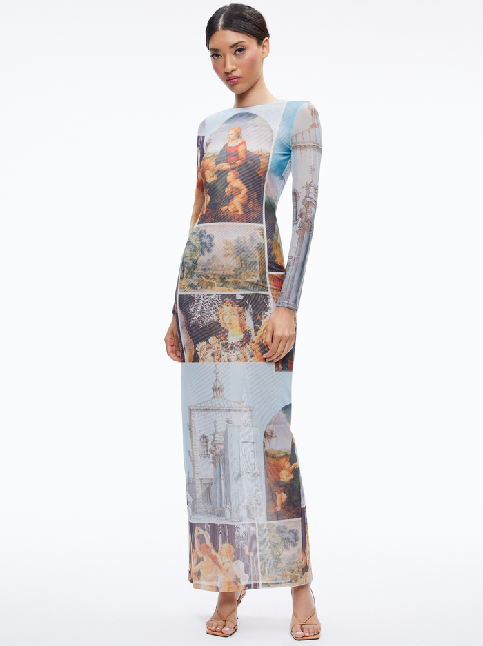 DELORA MAXI DRESS - SUNDAY DREAMING - Alice And Olivia