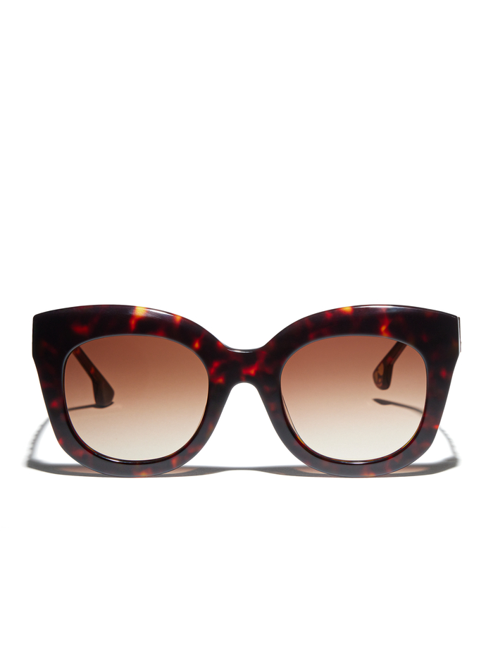 DOWNING SUNGLASSES - TORTOISE - Alice And Olivia
