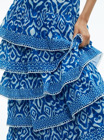 Trinie Postcard Rubi Halter Neck Maxi Dress