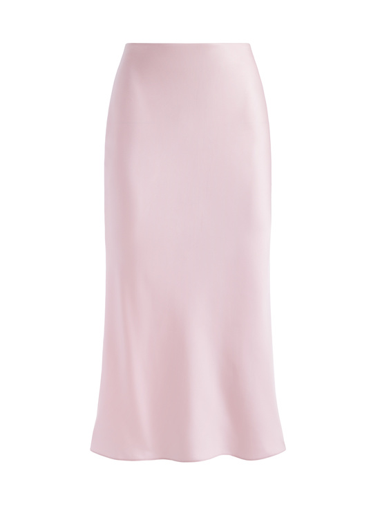 SHELL PINK-MAEVE SLIP SKIRT